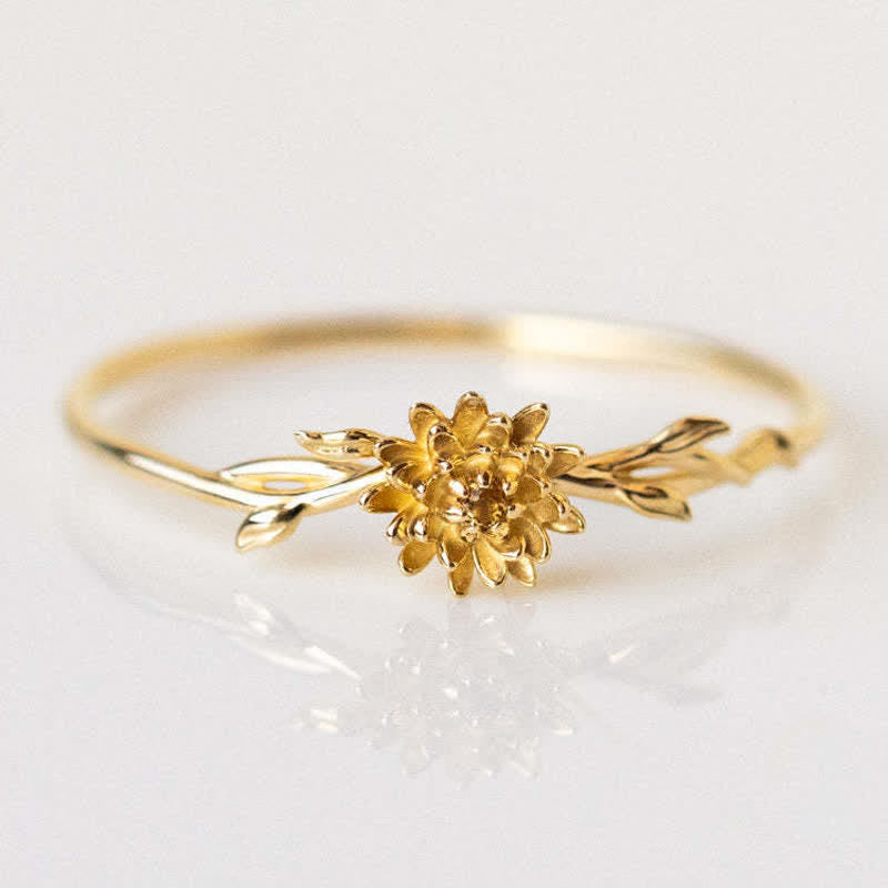 Passions Dainty Statement Geburtsblume Goldring