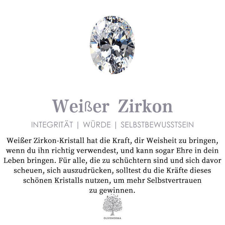 Passions „Elf“ Citrin Opal Weißer Zirkon 2-teiliger Ring