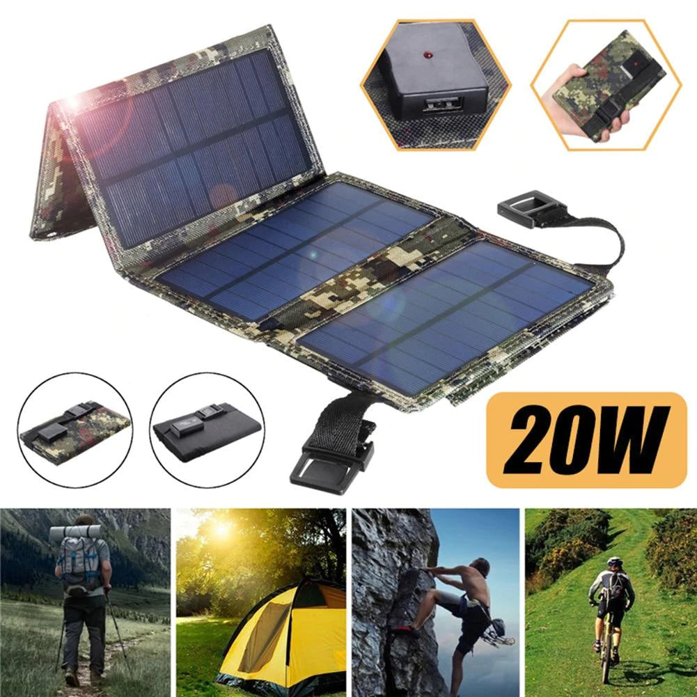 Solar Charger™ Tragbares Solarpanel-Ladegerät