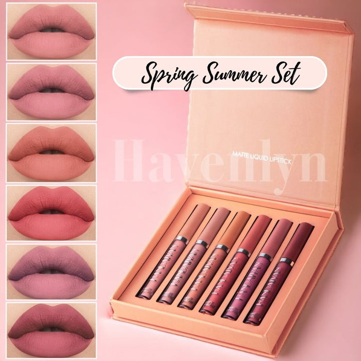 Havenlyn™ | Everlasting Liquid Lipstick Matte (Set 6 Stück)