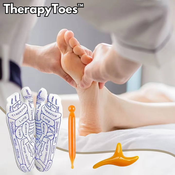 TherapyToes™ Physiotherapie Massage Socken (1+1 GRATIS)