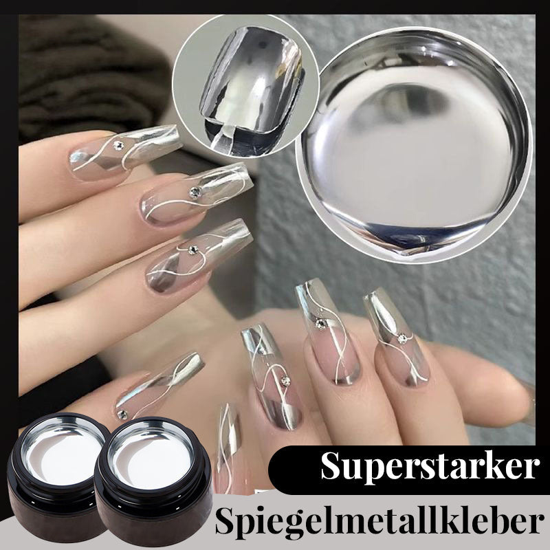 Spiegelkleber für Nagelkunst 🔥 Kaufe 1, erhalte 1 gratis (Aktion)