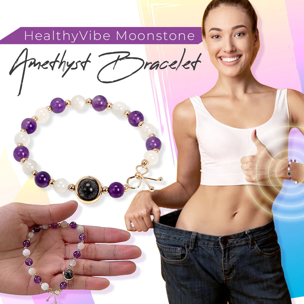 HealthyVibe™ - Reines Amethyst-Armband (1+1 GRATIS)