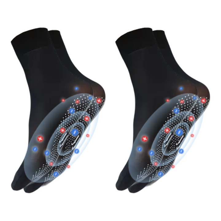 TourmaFit - Ionic Körperformende Stretch-Socken | 1+1 GRATIS