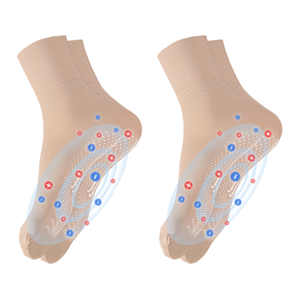 TourmaFit - Ionic Körperformende Stretch-Socken | 1+1 GRATIS