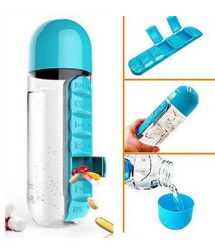 MedBottle™ - Pillen Box Wasserflasche (1+1 GRATIS)