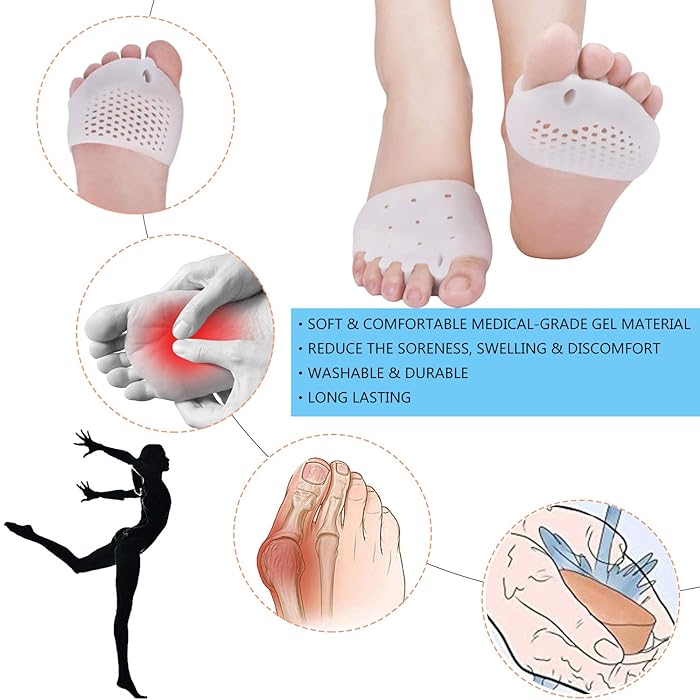 Feetrecover - Gel Cushion Toe Separators - Schmerzfreie Füße!