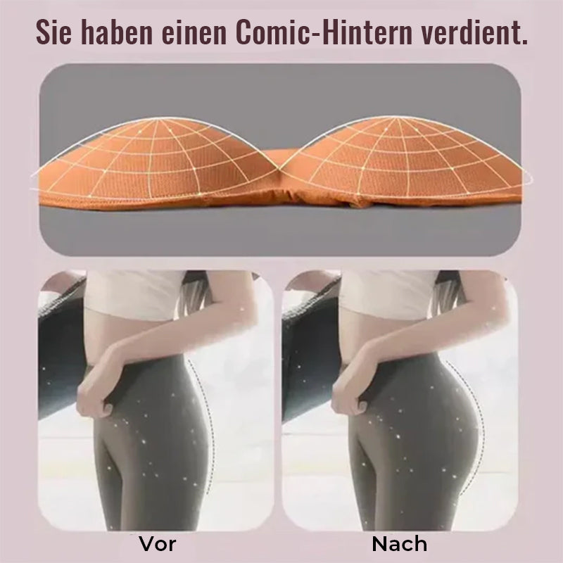 Passions™ Hüfthebendes quadratisches Latex-Höschen