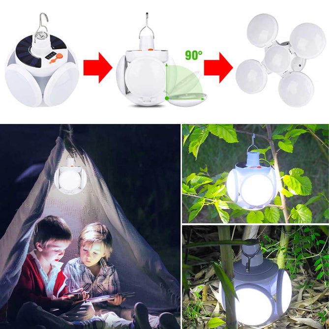 Bulby™ 2 in 1 faltbare Solarlampe