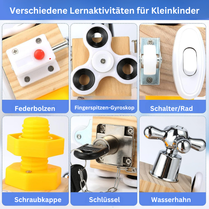 ActiveMind™ | Montessori Beschäftigungswürfel (1+1 GRATIS)