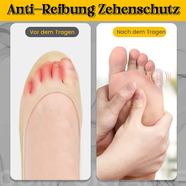 Anti-Reibung Zehenschutz aus Silikon