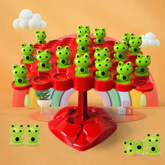 Frogy Fun™ Frosch-Balance-Spielzeug-Set für Kinder