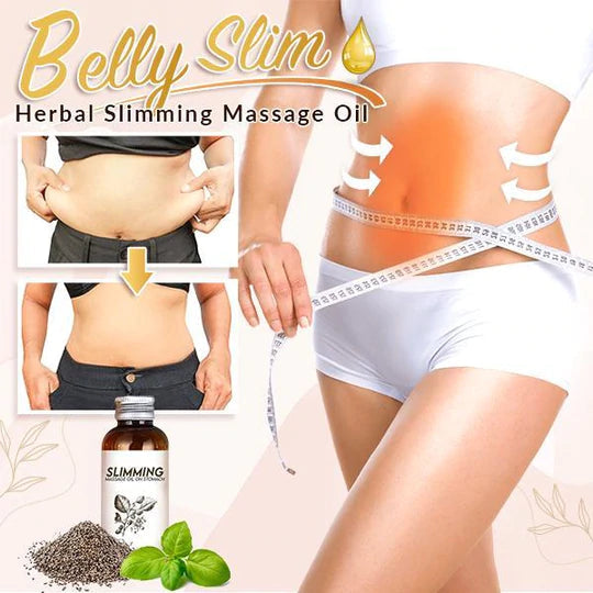 BellySlim™ Kräuter-Massageöl zum Abnehmen (1+1 GRATIS)