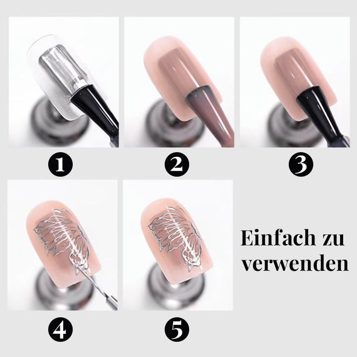 Spiegelkleber für Nagelkunst 🔥 Kaufe 1, erhalte 1 gratis (Aktion)