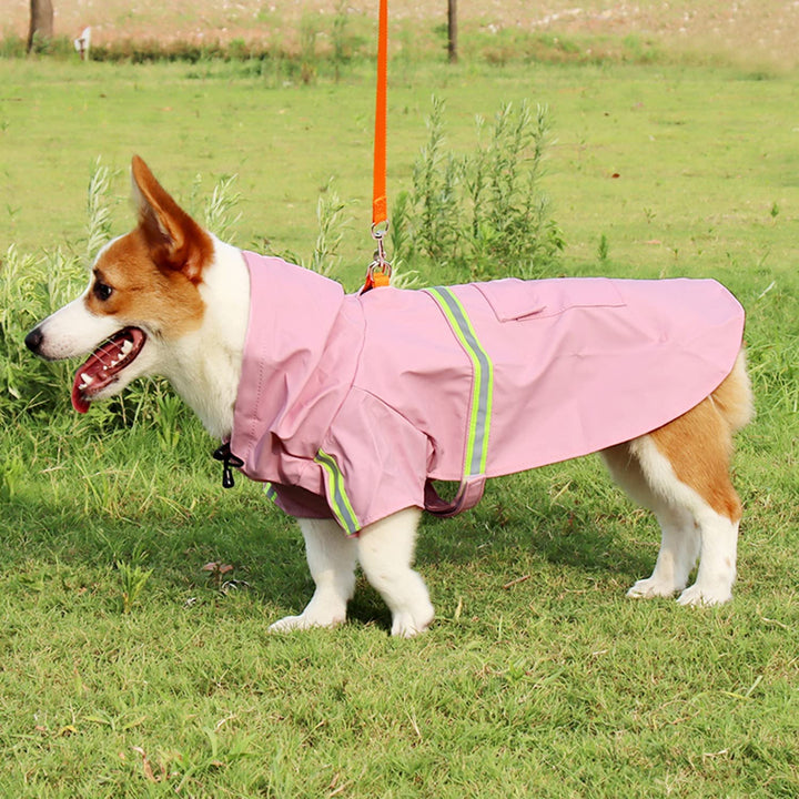 Coatypaw™️ I Reflektierender und wasserdichter Regenmantel für Hunde