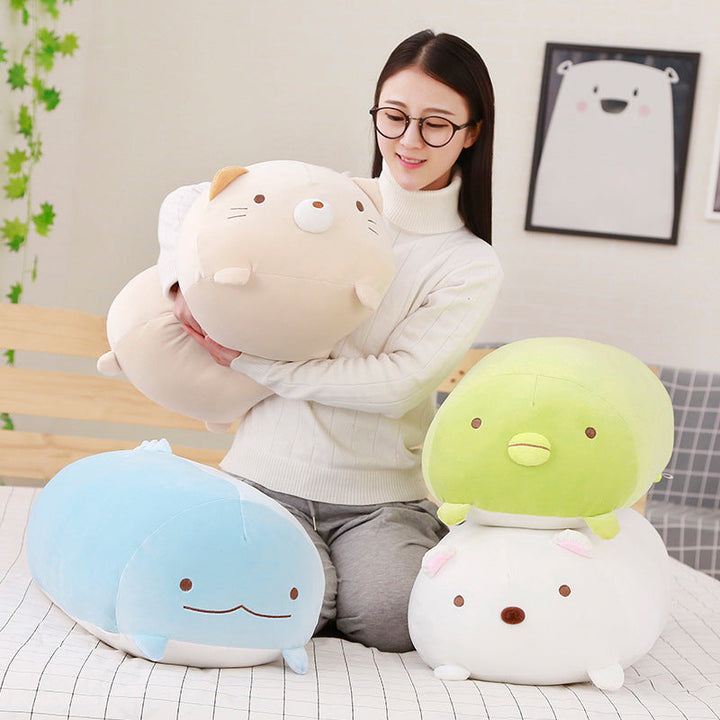 KuschelWonne - Weiches Tierkissen Squishy Kawaii Kuscheltiere