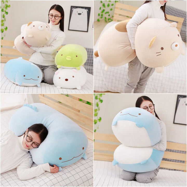 KuschelWonne - Weiches Tierkissen Squishy Kawaii Kuscheltiere