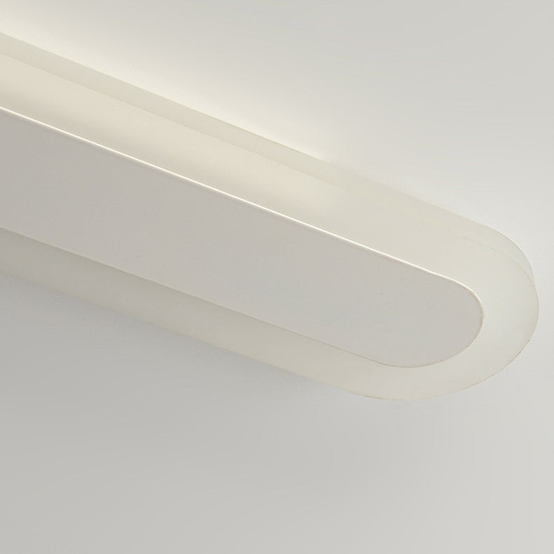 Moderner minimalistischer rechteckiger langer Eisen-Acryl-LED-Wand-Wandleuchte für das Wohnzimmer