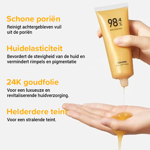 Fivfivgo™ - Abziehbare Goldfolie-Maske | 50% RABATT