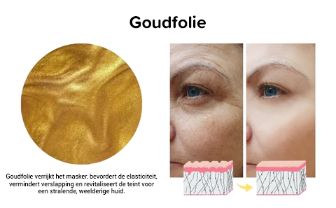 Fivfivgo™ - Abziehbare Goldfolie-Maske | 50% RABATT