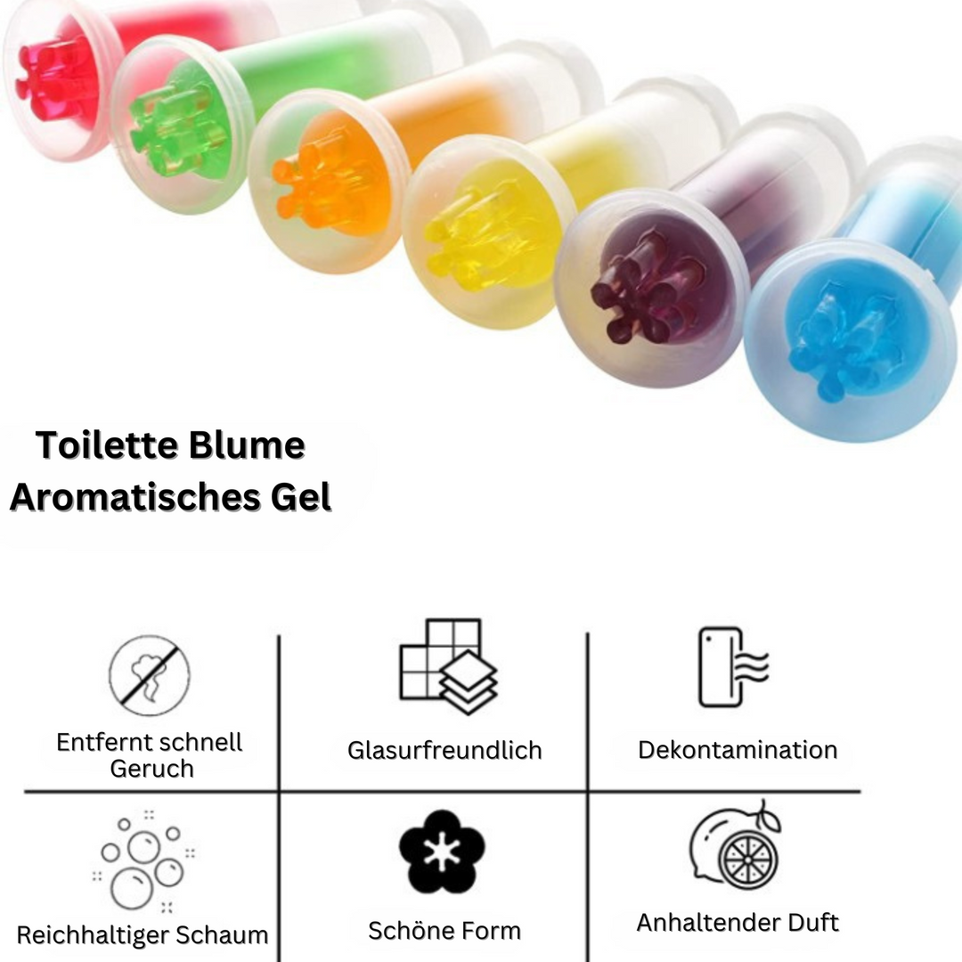 Flowclean™️ I Blumen-Toilettengel-Reiniger