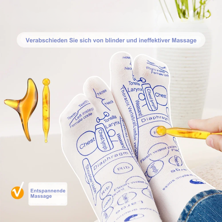 TherapyToes™ Physiotherapie Massage Socken (1+1 GRATIS)