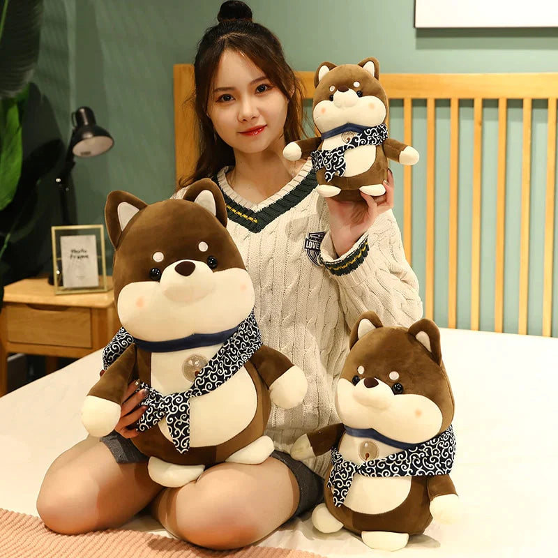 Abenteuerliche Shiba Raiders Kawaii Plüschies Squishy Kawaii Kuscheltiere