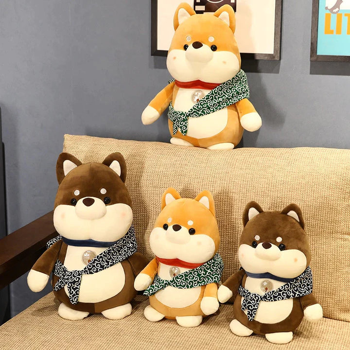 Abenteuerliche Shiba Raiders Kawaii Plüschies Squishy Kawaii Kuscheltiere