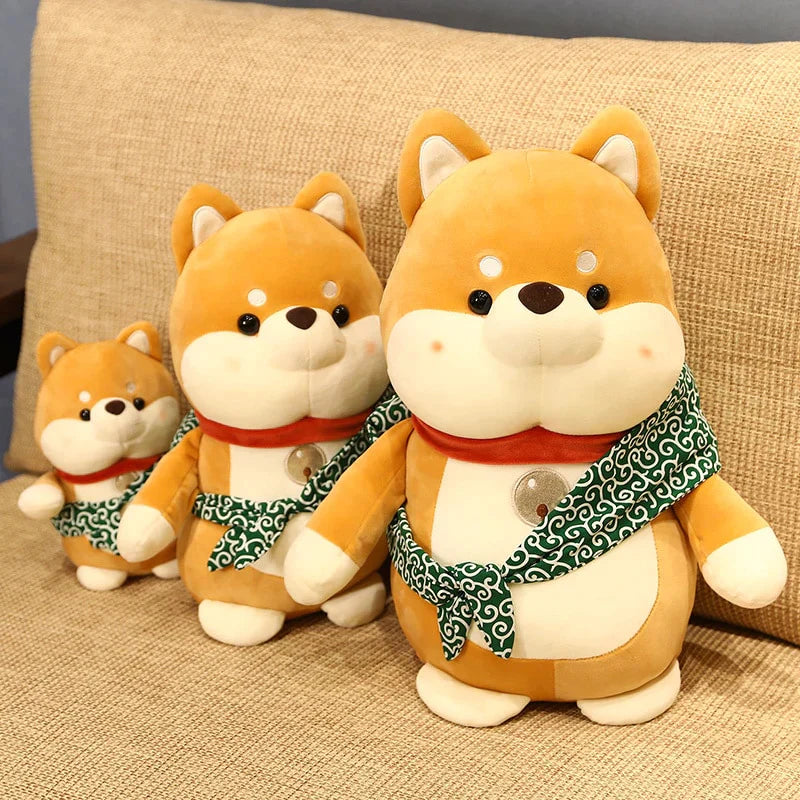 Abenteuerliche Shiba Raiders Kawaii Plüschies Squishy Kawaii Kuscheltiere