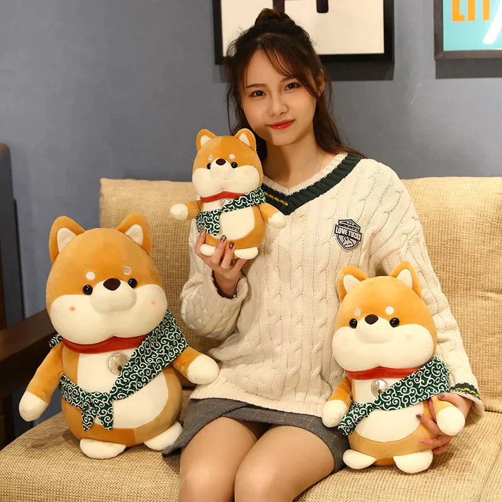 Abenteuerliche Shiba Raiders Kawaii Plüschies Squishy Kawaii Kuscheltiere