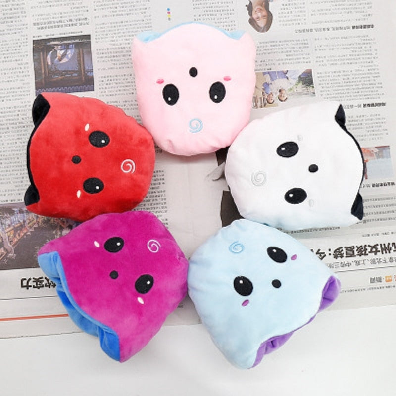 Süßes Wende-Geister-Plüschspielzeug Squishy Kawaii Kuscheltiere