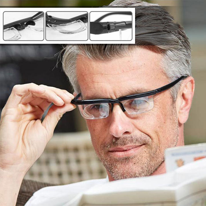 ViewEase - Die revolutionäre Brille mit verstellbaren Gläsern | 1+1 GRATIS