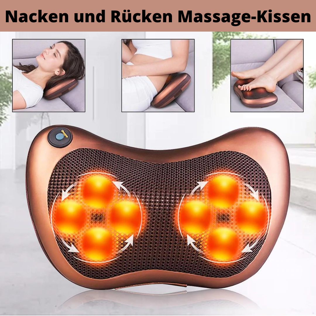 Naipo Massage™ Nacken und Rücken Massage-Kissen