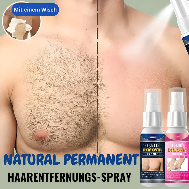 BareEase - 30 ML- Haarentfernungsspray | 1+1 GRATIS