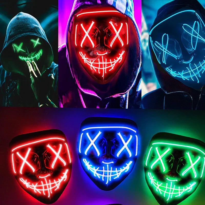 Zani's |  Halloween LED Purge Maske!