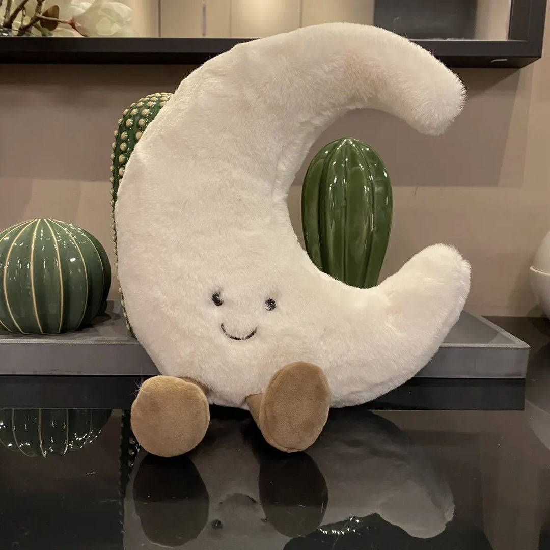 Smiley – Beige Plüschfreund Squishy Kawaii Kuscheltiere