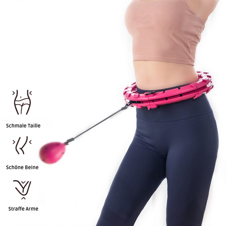 Hula Fit™ - Gewichteter Smart Hula Hoop Reifen