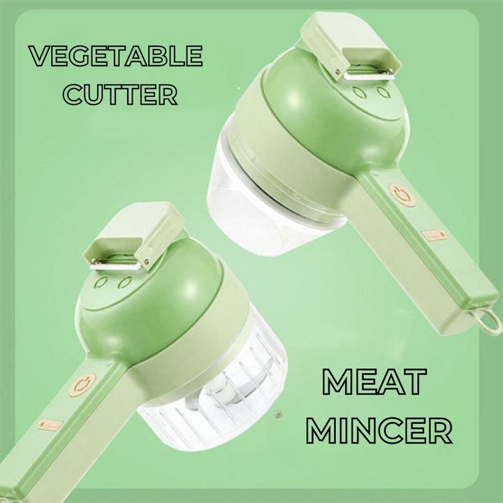 Veggechipper™ | 4-in-1 Elektro-Gemüseschneider-Set