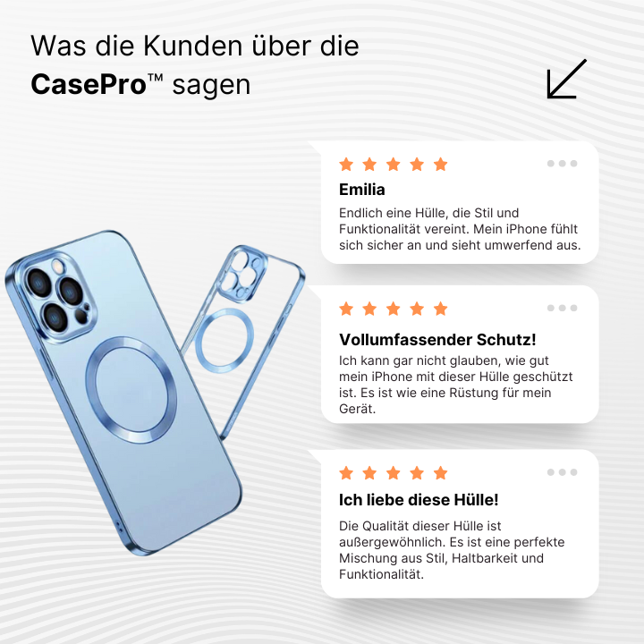 CasePro™ - Erlebe ultimativen Schutz und Eleganz!