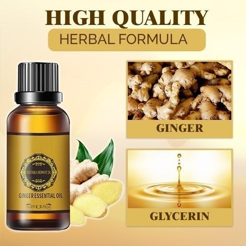 Health Serum™ Bauchdrainage Ingweröl