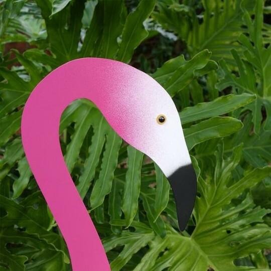 DecoraBird™ Flamingo und Vogel Dekoration für Garten und Hinterhof