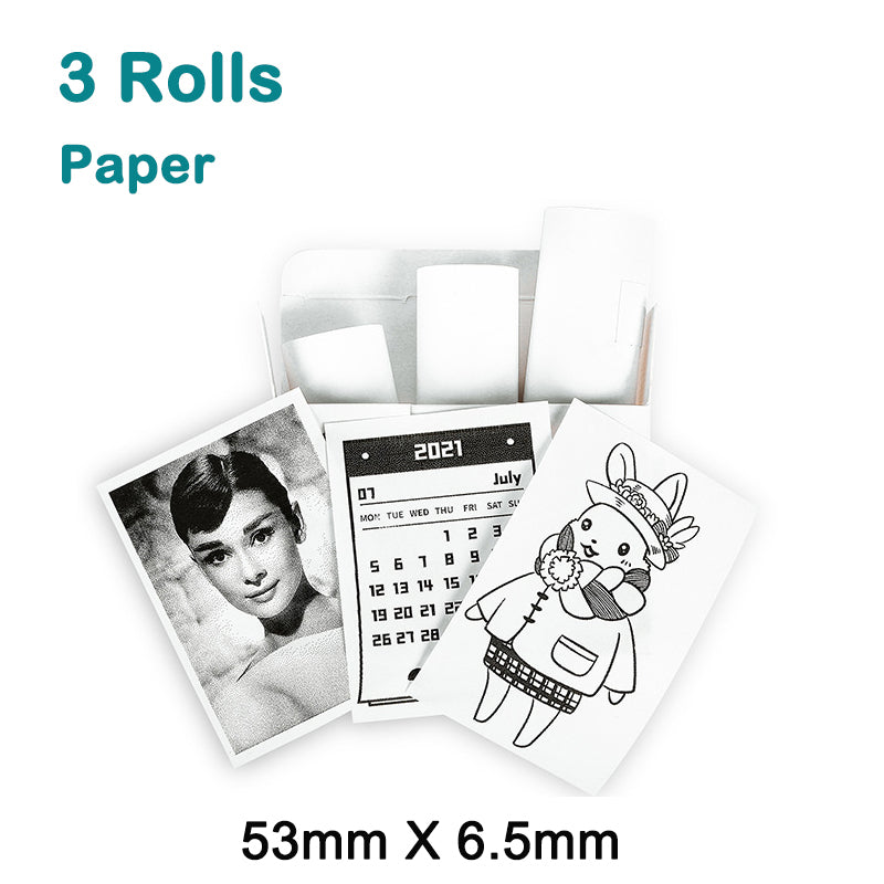 50% RABATT | Mini-Drucker™ + kostenloses Druckpapier - Der Drucker, der nie Tinte braucht!