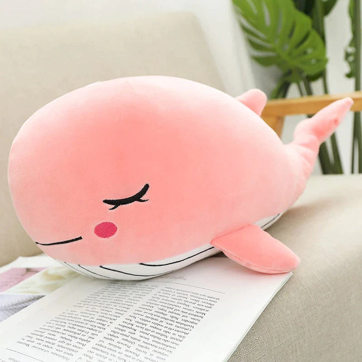 Kuschel-Wal Rosa Glück Squishy Kawaii Kuscheltiere