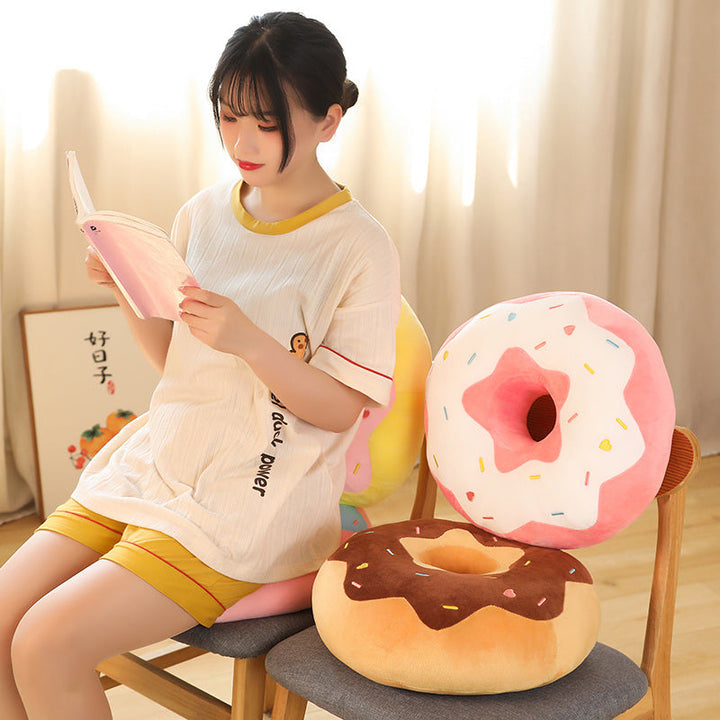 Süßes Donut Sitzkissen Squishy Kawaii Kuscheltiere