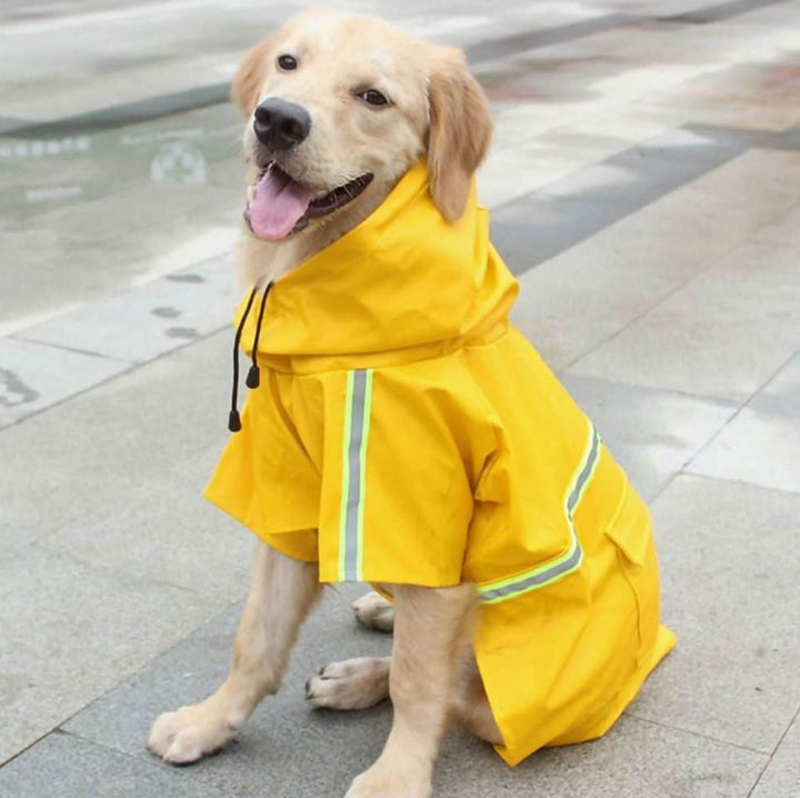 Coatypaw™️ I Reflektierender und wasserdichter Regenmantel für Hunde