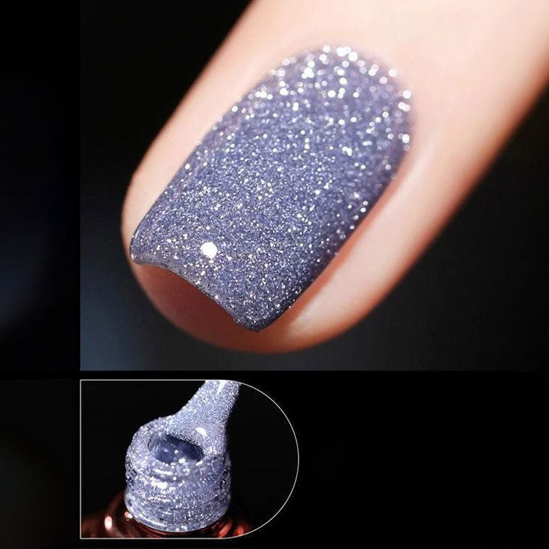 🔥Glitter-Nagellack mit hoher Dichte🌿 Sanfte Formel