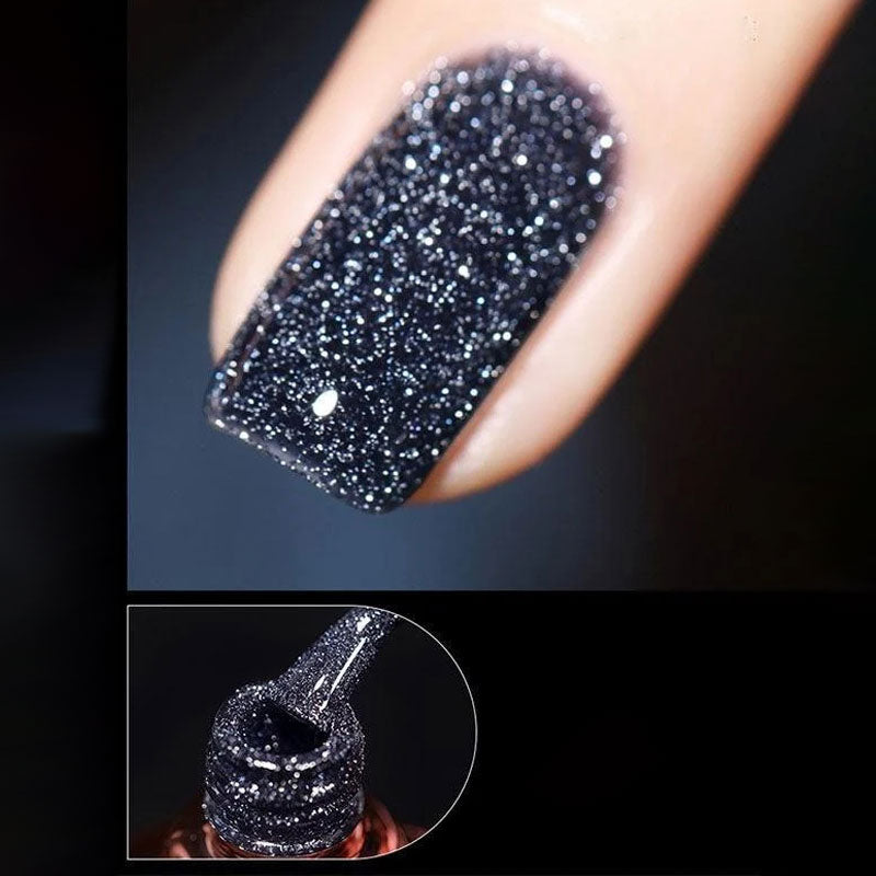 🔥Glitter-Nagellack mit hoher Dichte🌿 Sanfte Formel