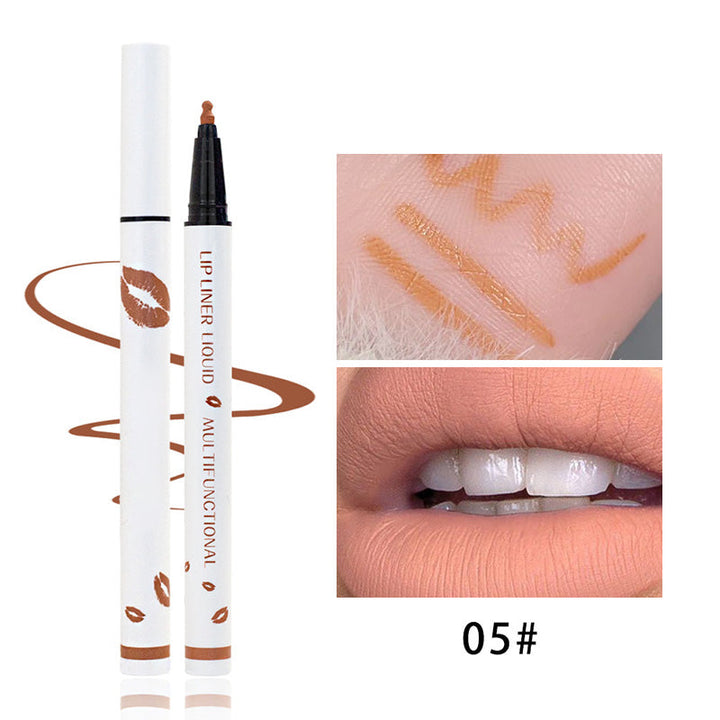 Wasserfester, langanhaltender, matter Lipliner