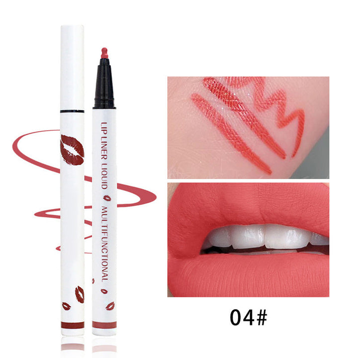 Wasserfester, langanhaltender, matter Lipliner